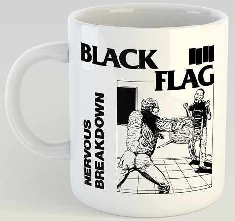 Black Flag Nervous Breakdown 11oz Coffee Mug