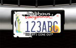 Bauhaus The Sky's Gone Out License Plate Frame