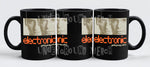 Electronic 11oz Black Coffee Mug