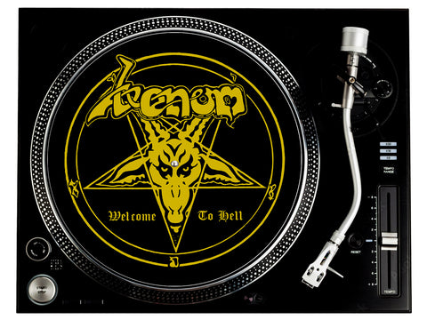 Venom Welcome To Hell Slipmat (Gold)