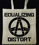 Gauze Equalizing Distort Tote Bag