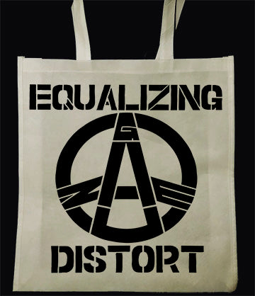 Gauze Equalizing Distort Tote Bag