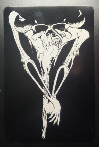 Samhain Scarecrow Aluminum Sign
