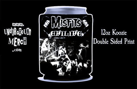 Misfits Evilive Fiend Club 12oz Koozie