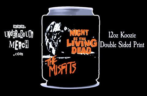 Misfits Night of the Living Dead 12oz Koozie