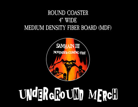 Samhain November Coming Fire Coaster