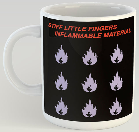 Stiff Little Fingers Inflammable Material 11oz Coffee Mug