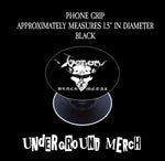 Venom Black Metal Phone Grip