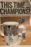 Dodgers World Series 2020 CHAMPIONS + Name/Number 11oz Coffee Mug